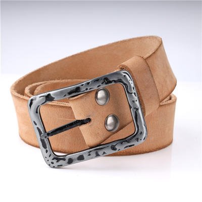 Leisure leather man belt